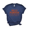 Simply Sage Market Women's Hello Pumpkin Distressed Short Sleeve Graphic Tee - 2 of 2