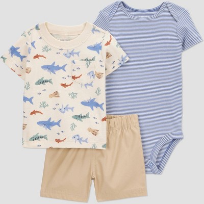 Carter's Just One You® Baby Boys' Sea Creature Top & Bottom Set