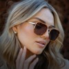 WMP Eyewear Womens Polarized Square Sunglasses - 3 of 4