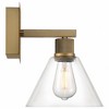 Access Lighting Port Nine 1 - Light Wall Light in  Antique Brushed Brass - 3 of 4