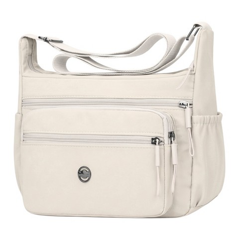 Сумки INSPIRE CHIC Crossbody Bag for Women Multiple Pockets Shoulder Bag Large Travel Purses with Adjustable Strap Black 11*3.9*7.9 inches