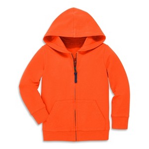 Primary Kids Zip Hoodie in Orange Size 4 - 1 of 1