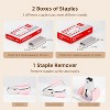 Deli Effortless Desktop Stapler, Heavy Duty Stapler, 40-50 Sheet Capacity, One Finger, No Effort, includes Staples & Staple Remover - 3 of 4