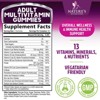 Adult Multivitamin Gummies, Daily Vitamins for Women & Men, Vitamins A, C, D3, E, B6, B12, Zinc and Antioxidants - 2 of 4