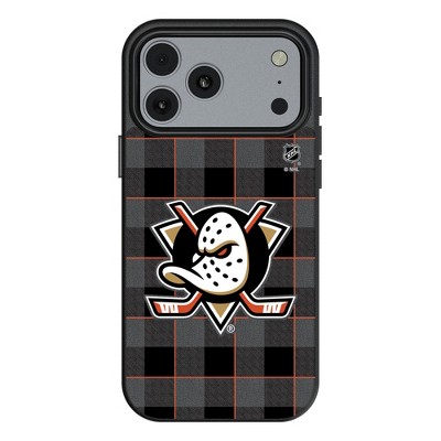 NHL Western Conference Teams Plaid MagSafe Compatible Cell Phone Case for Apple iPhone 17 Series