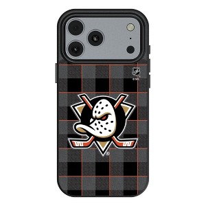 NHL Western Conference Teams Plaid MagSafe Compatible Cell Phone Case for Apple iPhone 17 Series - 1 of 4