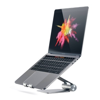 Space Gray Aluminum Foldable Multi-Angle Tablet Stand