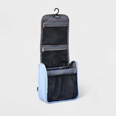 Small Hanging Toiletry Bag Blue - Open Story&#8482;