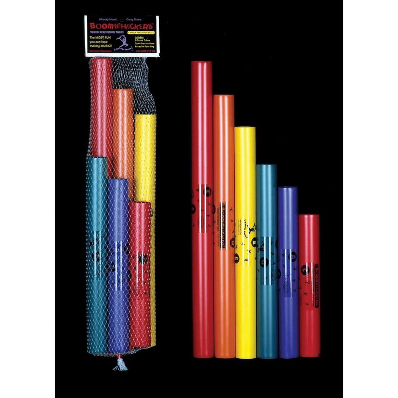 Rhythm Band 6-Note Musical Instruments, Set of 6, 1 of 2