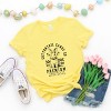 Simply Sage Market Cottontail Candy Premium Chocolate Short Sleeve Tee - 3 of 4
