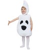 Joyfy Toddler Halloween Ghost Cute Costume, Ghost Bodysuit Costume with Boo Hood for Baby Boys Girls Halloween Dress Up Party - 3 of 4