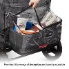 Radio Flyer Rain Cover with Bag for Voya Quad Stroller Wagon - Clear/Black - image 3 of 4