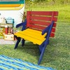 VYNXARIA KID'S MULTI-FUNCTIONAL ARM CHAIR,TABLE+ 2 BENCHES (All-in-one) - 2 of 4