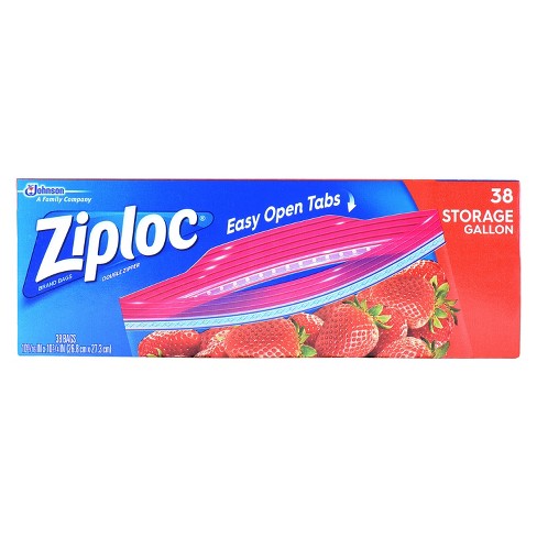 2 gallon ziploc bags target