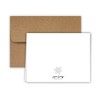 Paper Frenzy Rustic Christmas Cards and Envelopes - 25 pack - 2 of 3