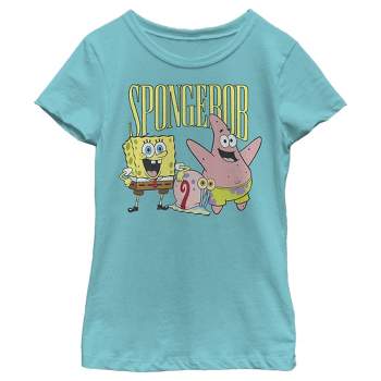 Girl's SpongeBob SquarePants Group Friends T-Shirt