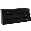 PAGED Modern Dresser Ample Storage Wide Chest of Drawers with Drawers, Storage Cabinet for Bedroom - 3 of 4
