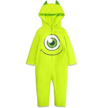 Disney Pixar Monsters Inc. Mike Zip Up Cosplay Coverall Toddler 