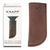 Handmade Bourbon Brown Handle Cover by Knapp Made - 4 of 4