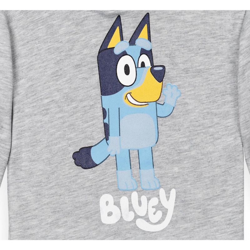 Bluey Fleece Pullover Hoodie and Pants Outfit Set Toddler to Little Kid, 5 of 8