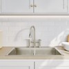 CASAINC Pull Down Bridge Kitchen Faucet - 3 of 4