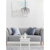 Elegant Lighting Mila 16 inch pendant in black - 2 of 4