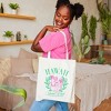 City Creek Prints Hawaii Social Club Canvas Tote Bag - 15x16 - Natural - 2 of 2