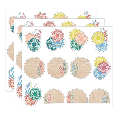 Carson Dellosa Education True to You Boho Accents Cut-Outs 36/Pack 3 Packs/Bundle (CD-120654-3)