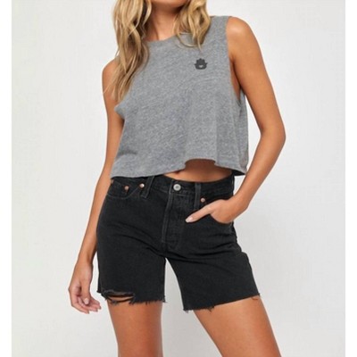Women's Hamsa Callie Cropped Tank Top - SPIRITUAL GANGSTER