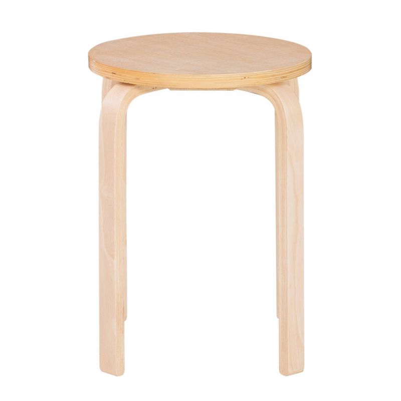 Set of 4 Bentwood Stools - Linon, 5 of 17