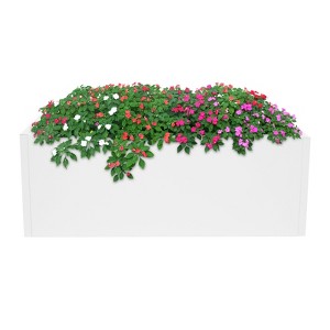 YIYIBYUS Rectangular Planter Box, 38*15*15in Outdoor Modern Planter - 1 of 4