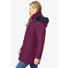 Woman Within Women's Plus Size Faux Fur Down Parka Coat - 4 of 4