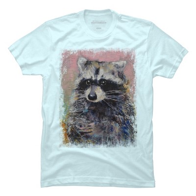 Men's Design By Humans RACCOON By creese T-Shirt