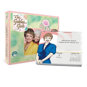 Trends International 2026 Golden Girls Dayata Time 6.12"x5.37" Box Calendar - 1 of 4