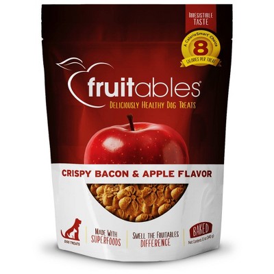 Fruitables Baked Crispy Bacon Apple Flavor Healthy Low Calorie Dog Treats 12oz Target