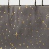 Foil Star Dotted Medium Gift Bag Gray - Spritz™ - image 3 of 3