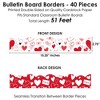 Big Dot of Happiness Valentine's Day Hearts - Scalloped Classroom Decor - Bulletin Board Borders - 51 Feet - 3 of 4