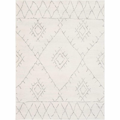 Hauteloom Rectangle Area Rug White : Target