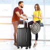 28 Inch Expandable Hardside Luggage with Double Spinner Wheels TSA Lock Durable Lightweight Suitcase for Vacation - Cuddlewood - 2 of 4
