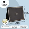 Best Paper Greetings 12-Pack Black Certificate Holders for Diplomas, Awards, Certifications (fits 8.5x11 Letter-Size Documents) - 3 of 4
