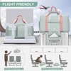 Small Gym Bag for Women, Travel Duffle Bag Carry On Weekender Bag with Shoe Compartment - 4 of 4