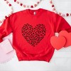 Simply Sage Market Valentine Leopard Heart Sweatshirt - 3 of 4