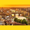 1000 Piece Jigsaw Puzzle, Bridges of Florence, Arno, Tuscany, puzzle of Italy, Adult Puzzle, Castorland C-104826-2 - 2 of 4