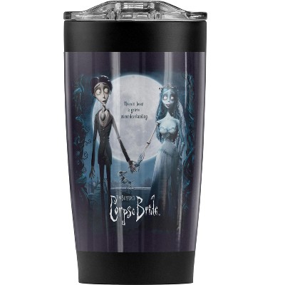 Corpse Bride Poster Steel Tumbler 20oz Coffee Travel Mug