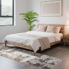 Washable Non-Slip Rug, Modern Abstract Low Pile Indoor Carpet, Soft Machine Washable Area Mat for Living Room, Bedroom, Entryway - 2 of 4