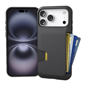 Smartish iPhone 17 Wallet Case - Wallet Slayer Vol 1 - Slim Grip Card Holder Cover - 1 of 4