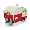 Department 56 Villages 4.0 Inch Santa's Man Cave North Pole Camper Snowman Village Buildings - 3 of 3
