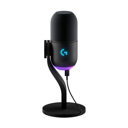  Logitech G Yeti Orb Condenser RGB Gaming Microphone with  LIGHTSYNC, USB Mic for Streaming, Cardioid, USB Plug and Play for PC/Mac -  Black : Everything Else