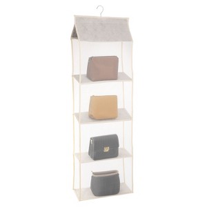 Unique Bargains Hanging Purse Handbag Organizer with 360 Rotation Hanger Hook - 1 of 4