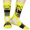 Power Rangers Men's Ranger Big Face Color-Inspired 6Pk Crew Socks Shoe Size 6-12 - 3 of 4
